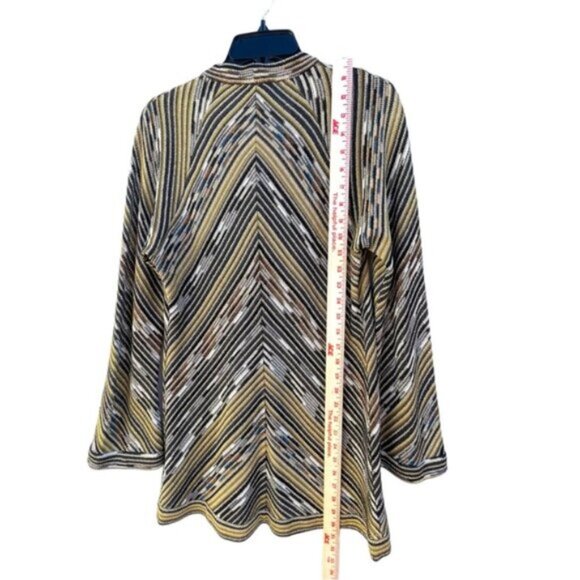 Missoni Women's Striped Zig-Zag Pattern Knitwear Pant & Cardigan Suit Size Med - Picture 14 of 15